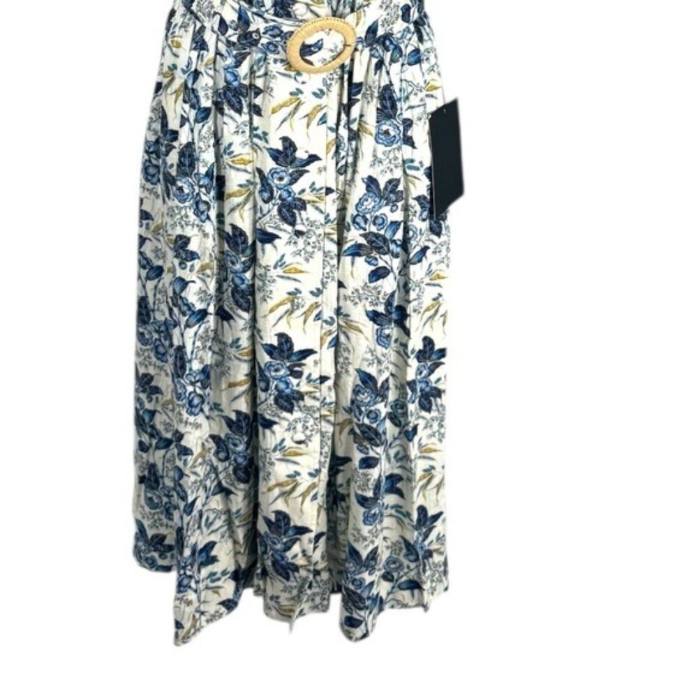 Tuckernuck Larkspur Chintz Lena Halter Midi Dress Floral Size 6 NWT - Picture 6 of 12